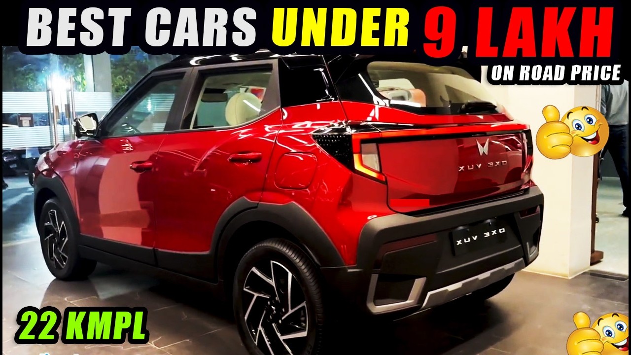 BEST CARS UNDER 9 LAKH (One Road) 2026 | Best SUV Car in 9 Lakh