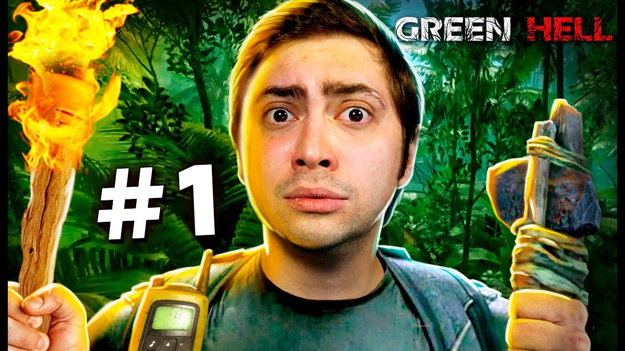 alanzoka jogando Green Hell - Parte 1