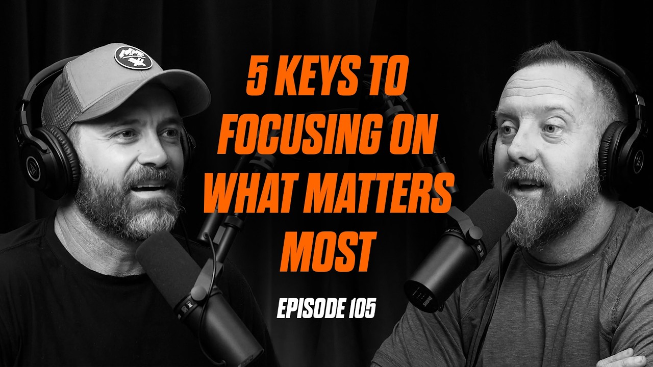 E105 - 5 Key Principles on How to Focus on What Matters Most in Church Leadership and Ministry