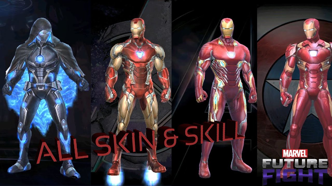 Marvel Future Fight | All skin & skill | Ironman 2020