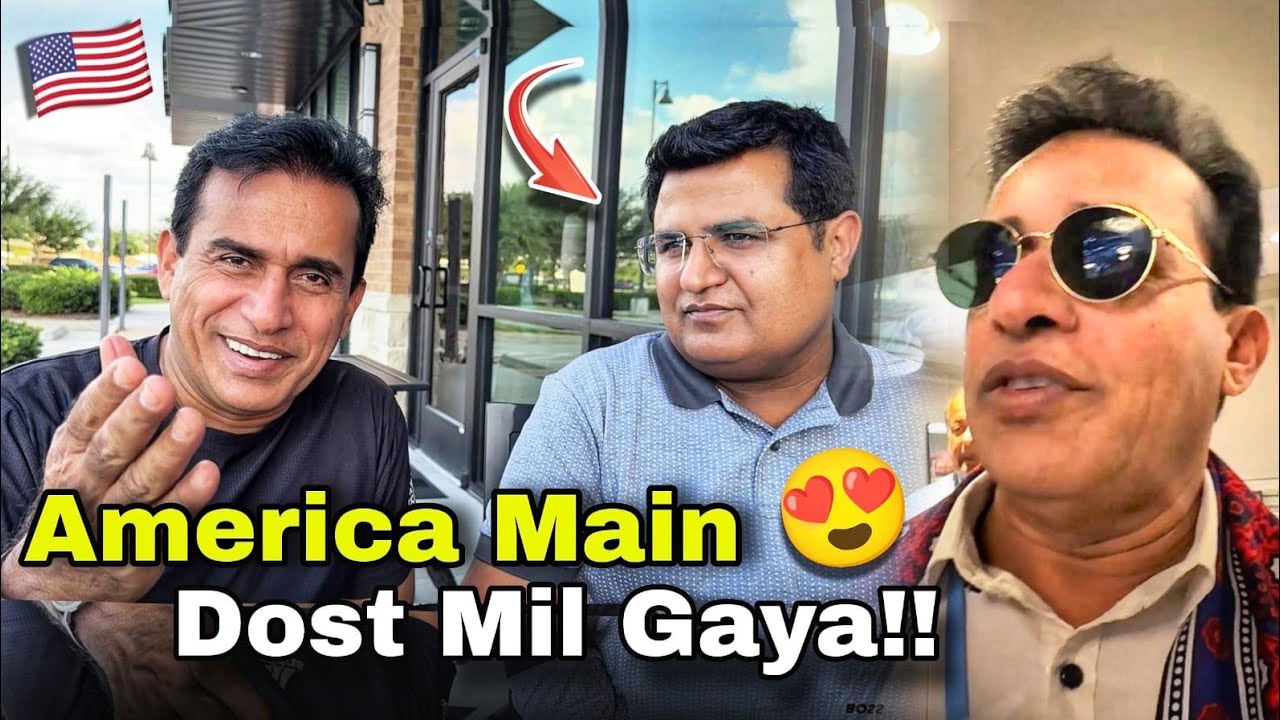 America 🇺🇸 Main Dost Mil Gaya 😍 Aur Show Main Meri Performance | Imtiaz Chandio | Ali Gul Vlog
