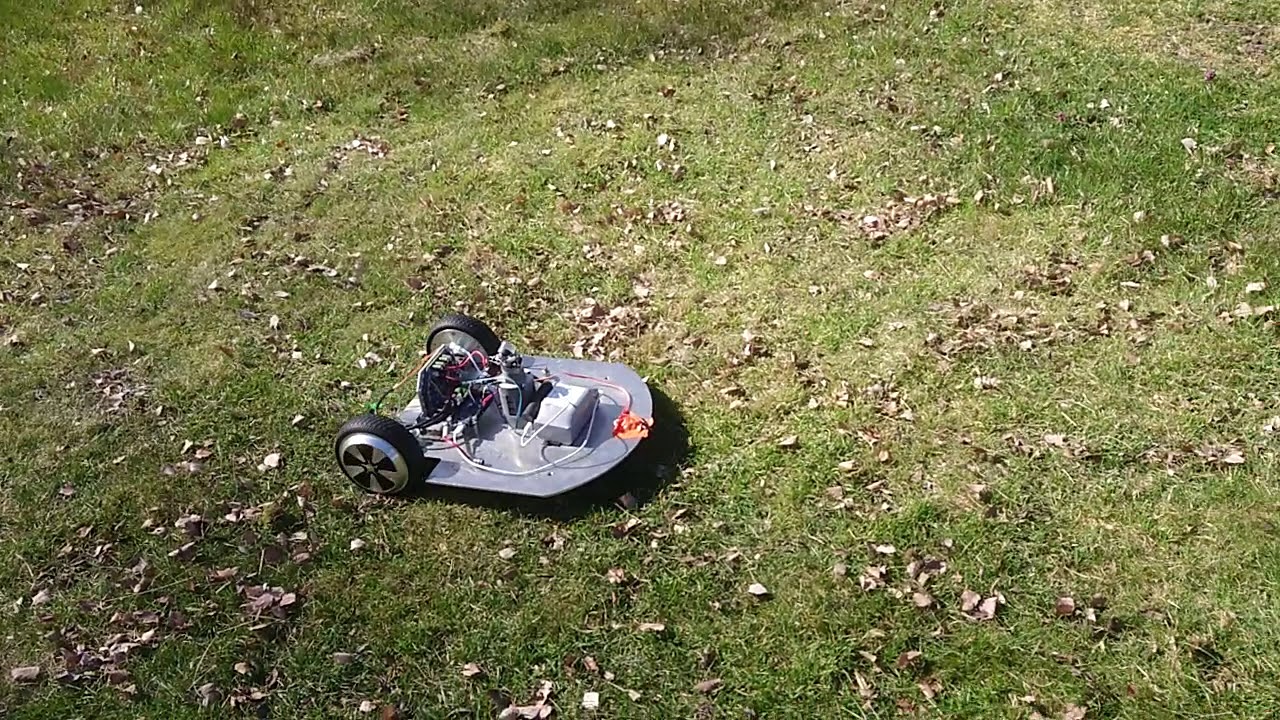 HoverMower, perimeter wire test.