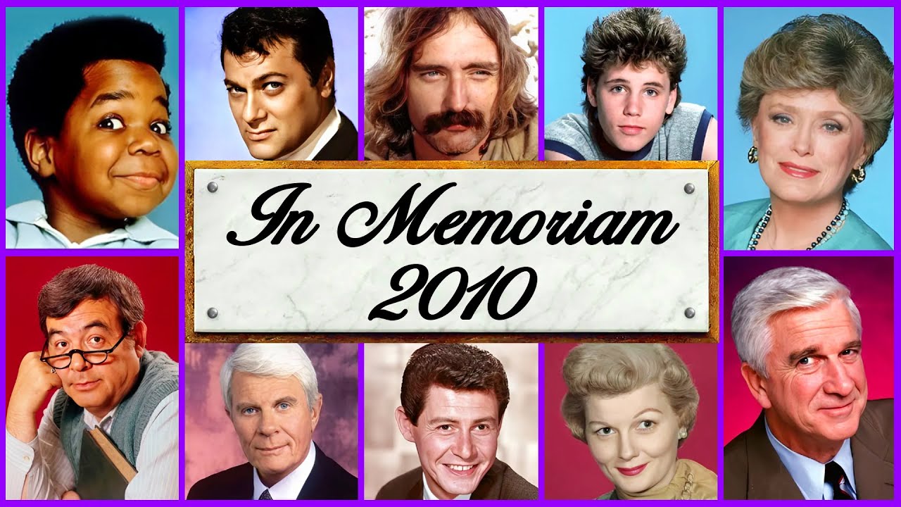 Памяти 2010: Знаменитые лица, которых мы потеряли в 2010 году | Legacy Memoriam
