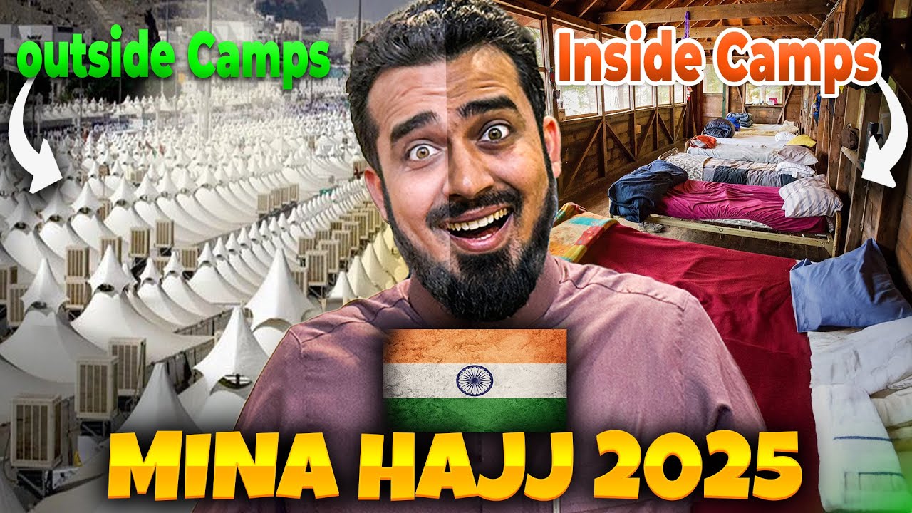 This is what inside INDIAN Camps | Mina Hajj 2025
