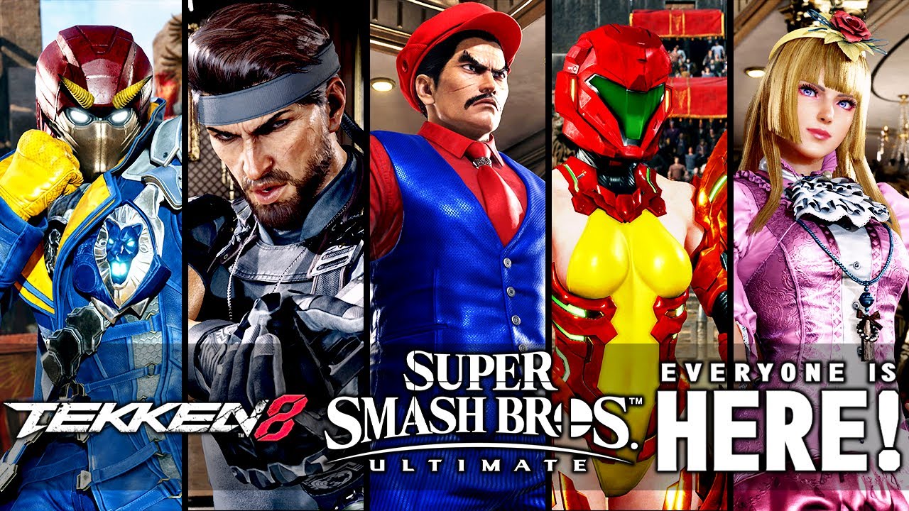 Tekken 8 Customization: SMASH BROS [ENTIRE ROSTER]