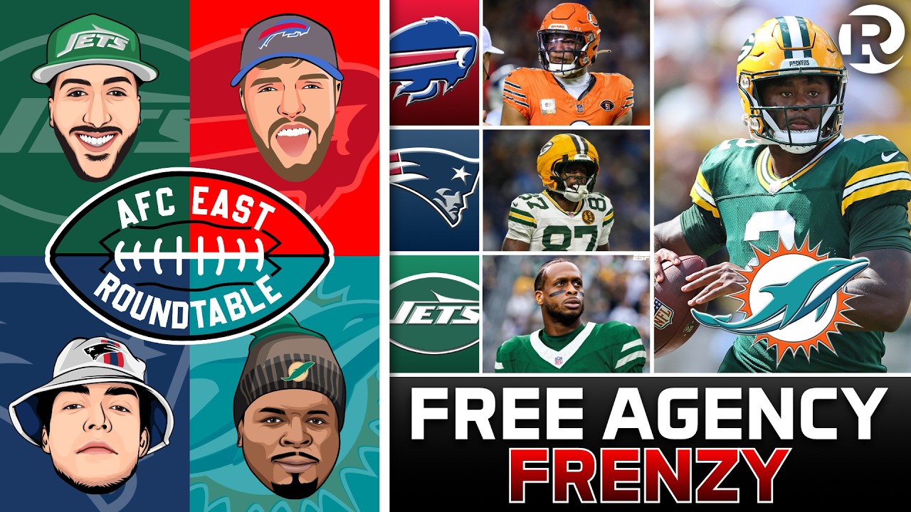 AFC East Free Agency FRENZY | Latest Bills, Patriots, Dolphins & Jets NEWS