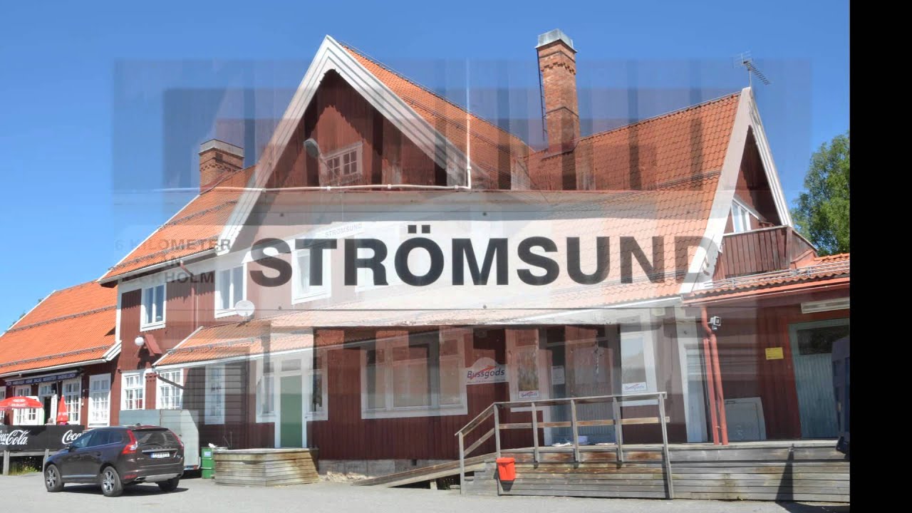 Strömsund E45 Inlandsvägen Jämtland Sverige 2015