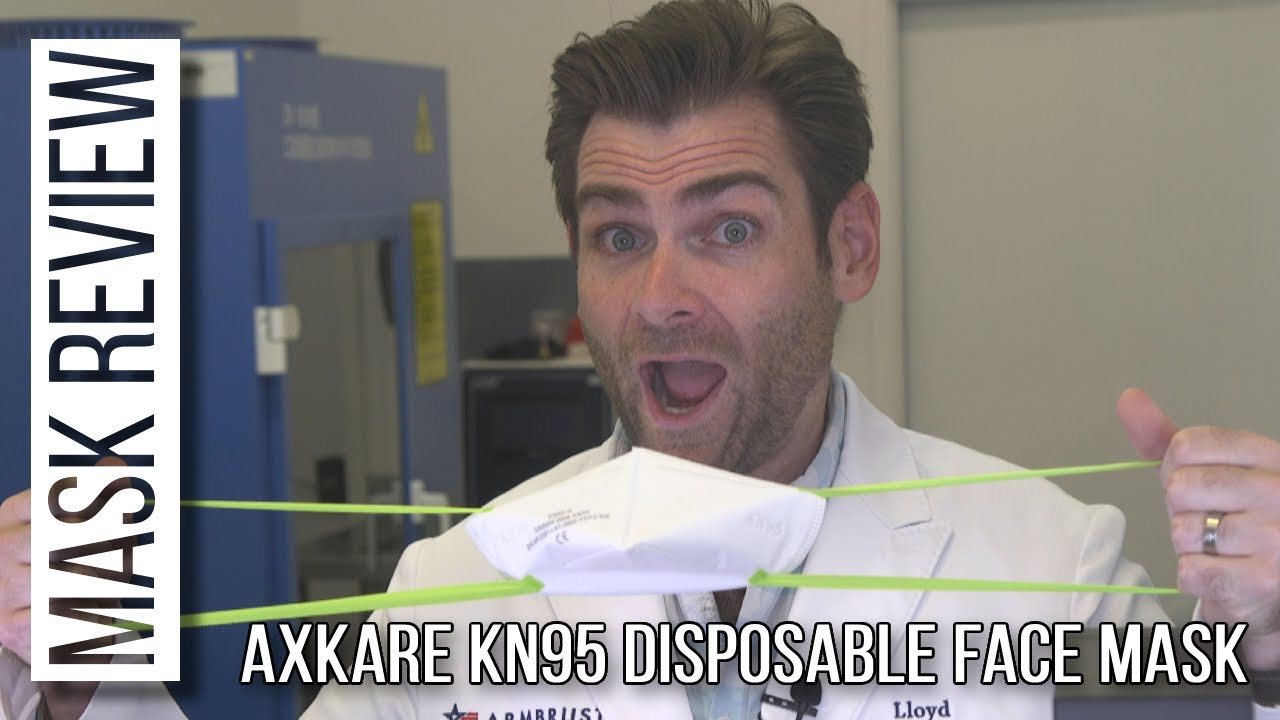 AxKaring for Lloyd's Face - axKare KN95 Disposable Face Mask Review