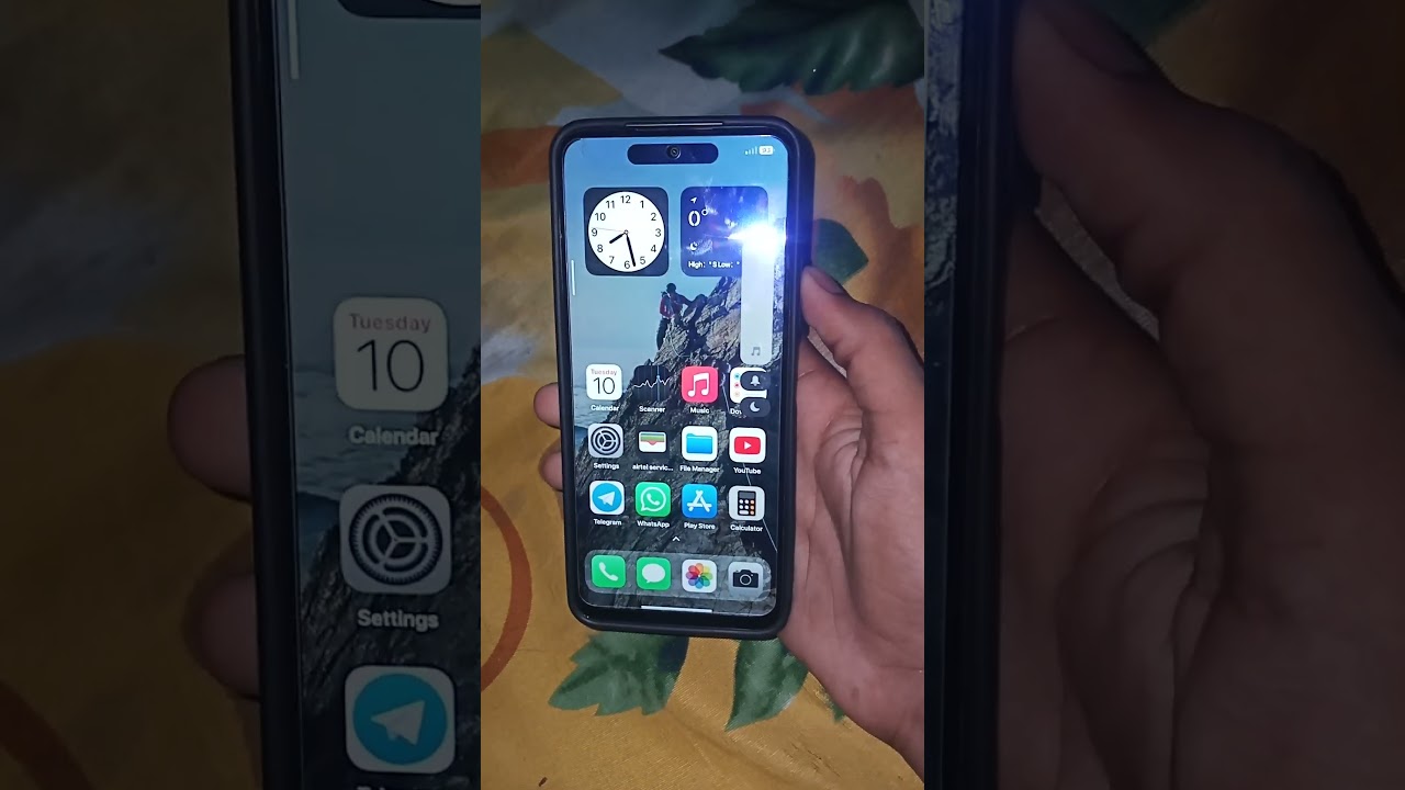 ios theme for miui 14 #redmi124g