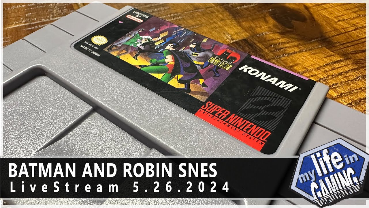 The Adventures of Batman & Robin (SNES) :: LIVE STREAM