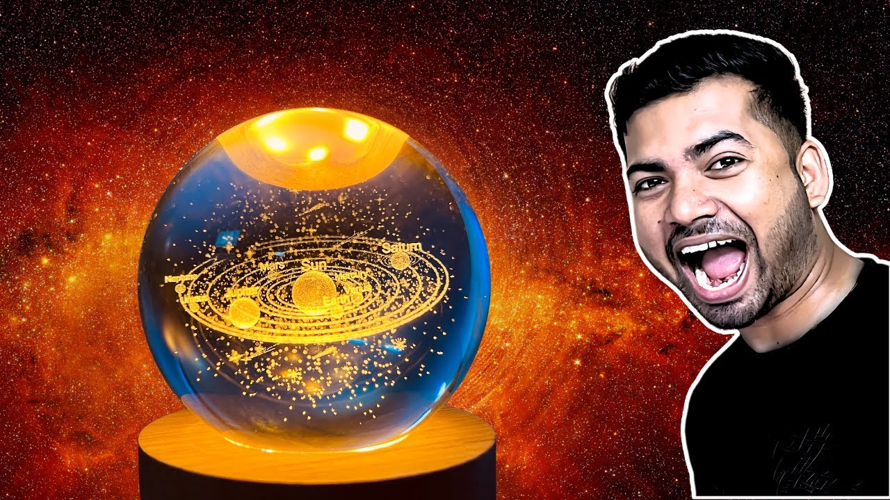 🔥🔥🔥BEST DECORATION 3D LIGHT | 3D CRYSTAL LAMP BALL