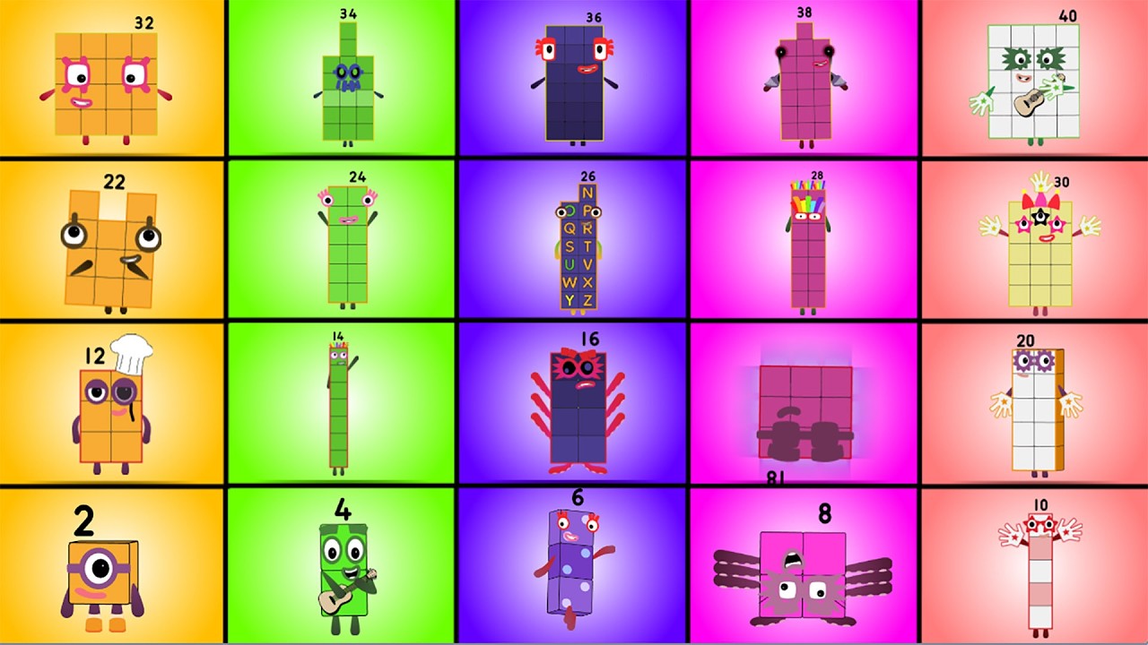Ultimate - TEAM Proto-Diagonalblocks Band 2-40 But Numberblocks Original - Performing!