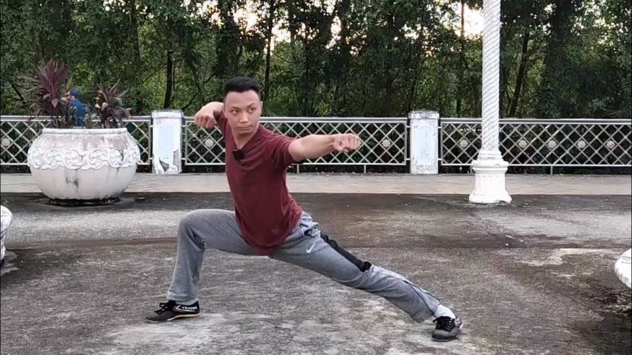 Let's do some Chang Quan Combo 01 - Wushu Taolu
