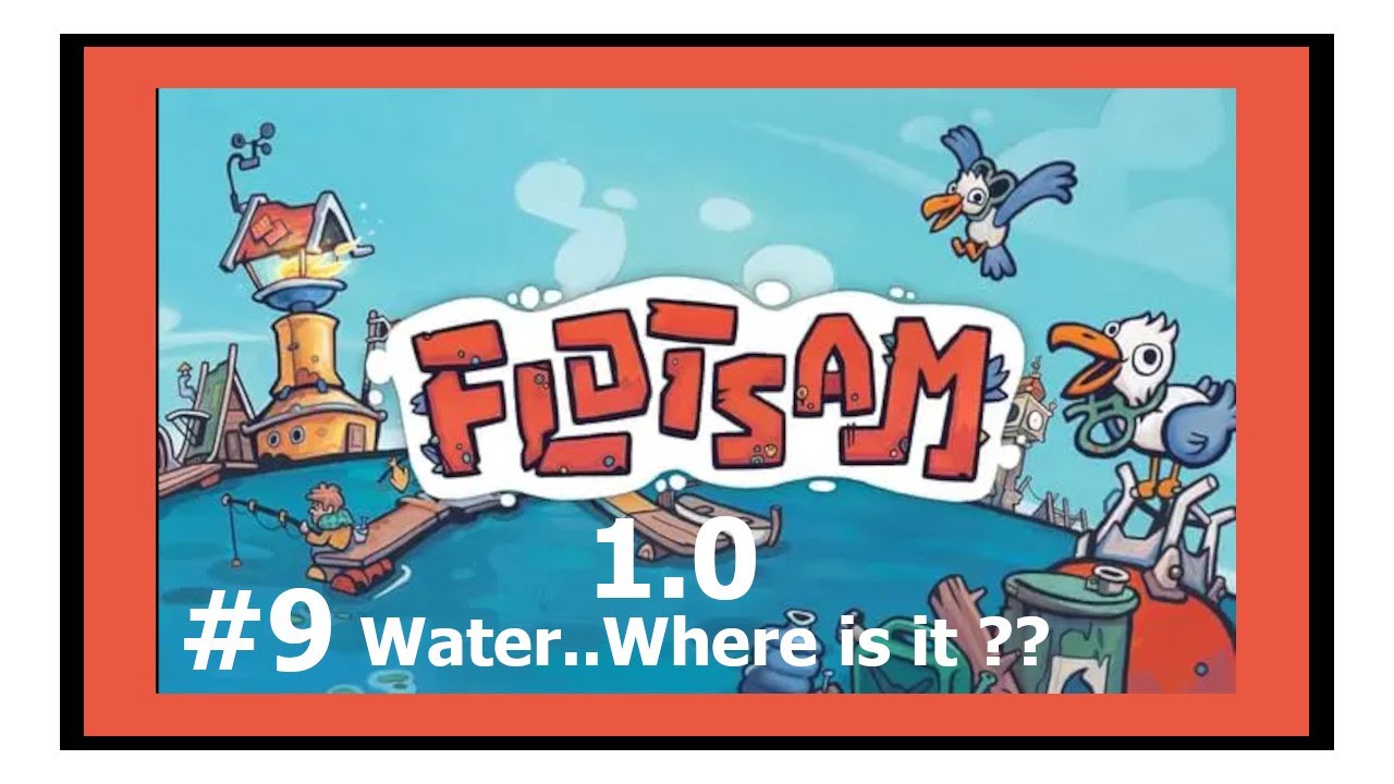 Flotsam 1.0 - Gameplay Ep.9 Building a New Floating City in a Flooded Apocalypse Colony Sim Game