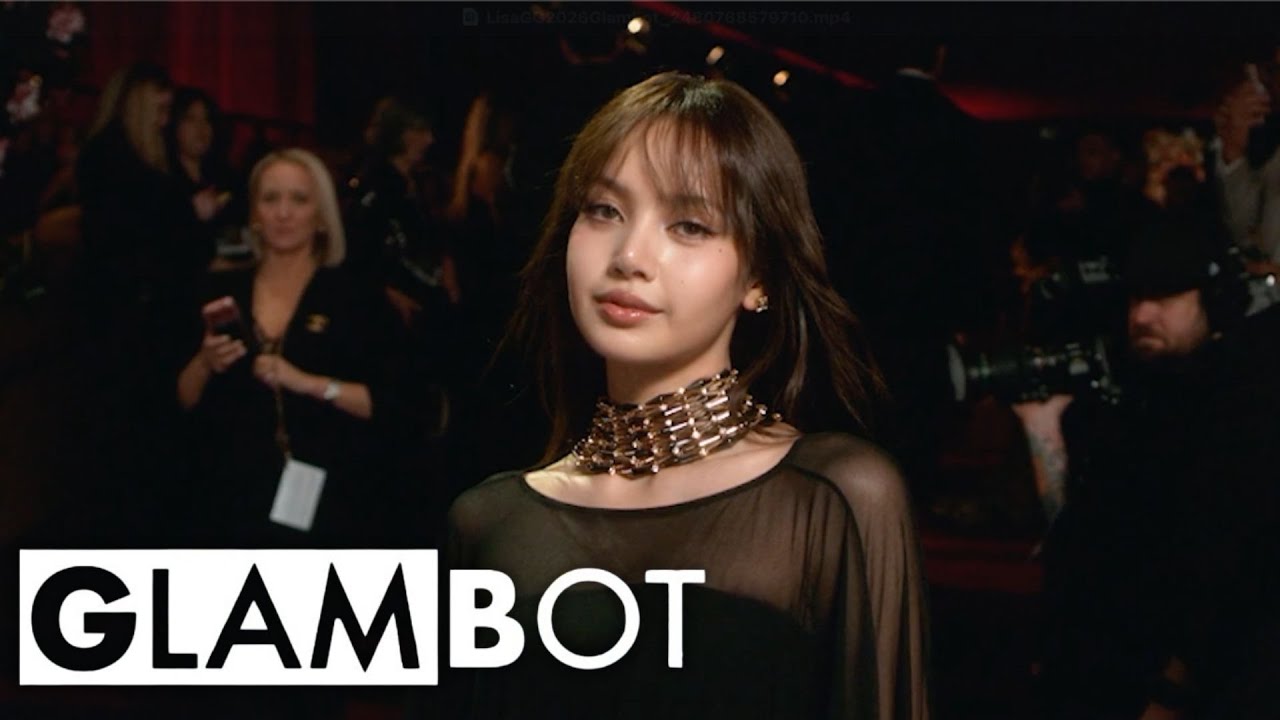 GLAMBOT: BLACKPINK's Lisa | Golden Globes 2026