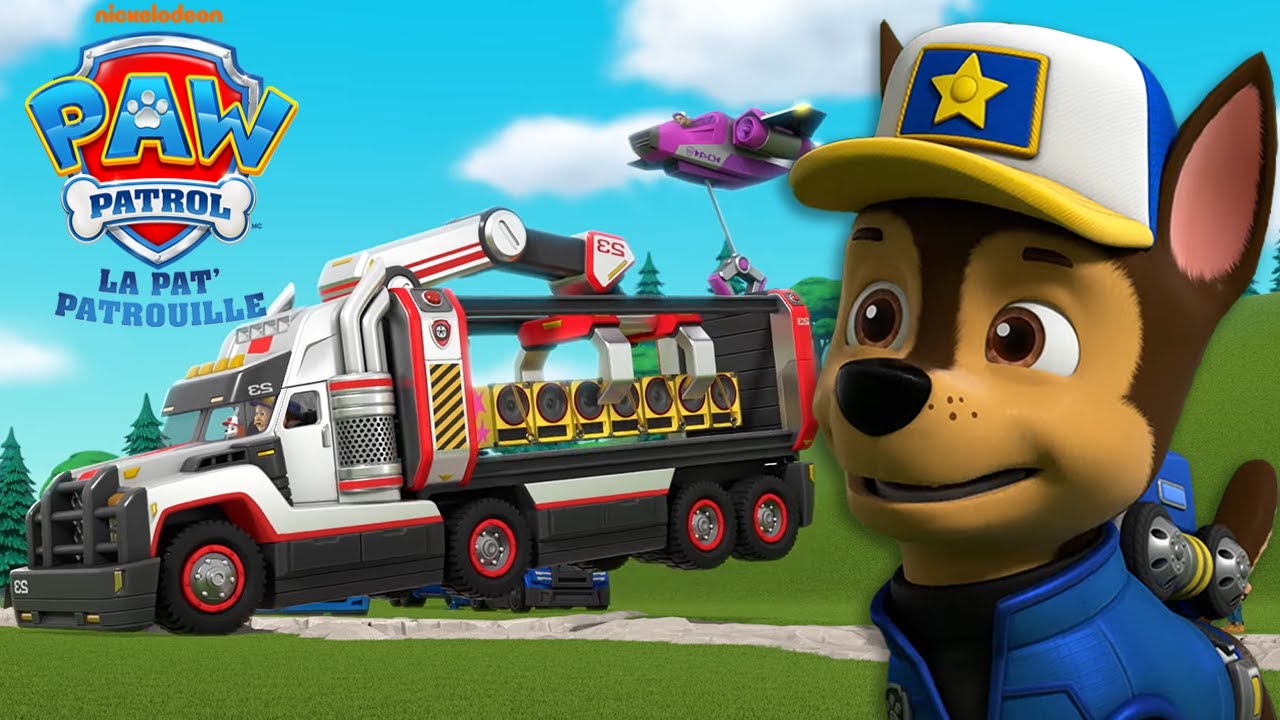 Chase doit amener Luke Stars au concert à temps ! | La Pat' Patrouille | PAW Patrol | Compilation