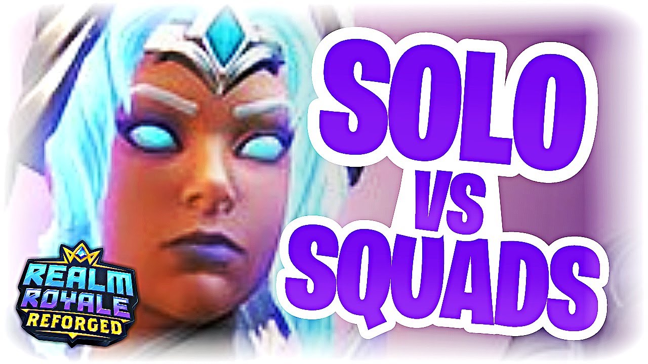 Trying SOLO vs. SQUADS in Realm Royale Reforged! (LTM)