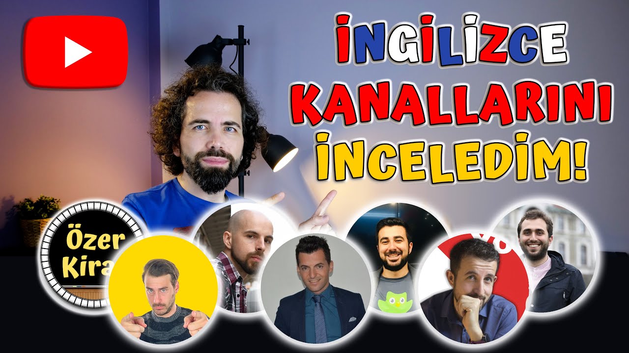 YouTube'daki İngilizce kanallarını inceledim!