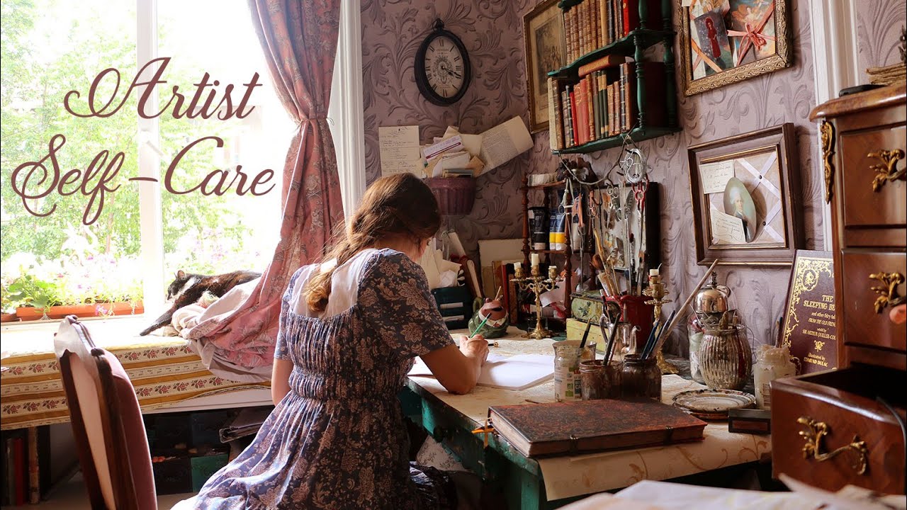 MY ARTIST SELF-CARE  to focus, relax  and be more happy