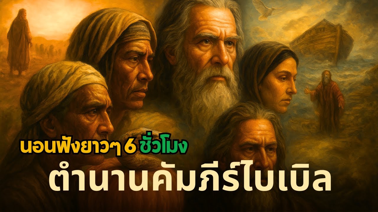 หลับใหลไปกับเรื่องราวทั้งหมดของไบเบิลฉบับสมบูรณ์ – ตั้งแต่การสร้างโลกจนถึงวันสิ้นโลก+พระวรสารนักบุญ