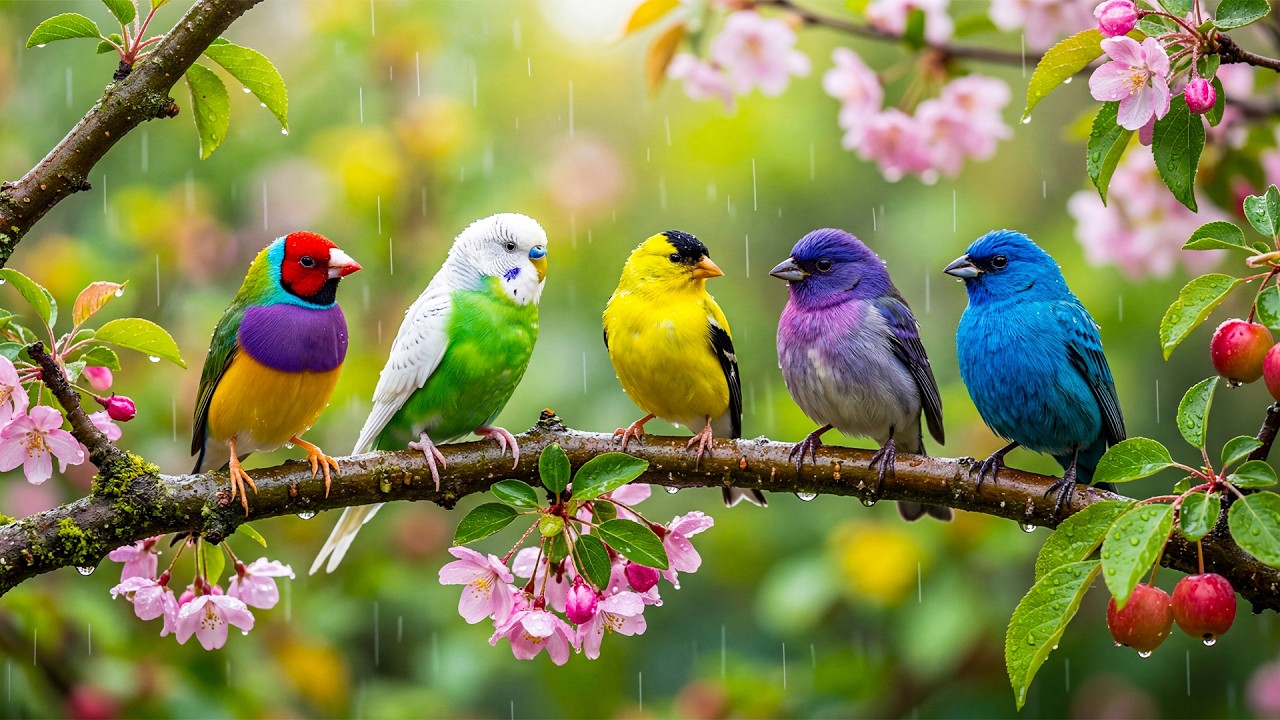 Piano & Bird Sounds 🌸 Healing Music to Alleviate Stress, Enhance Focus, and Promote Relaxation