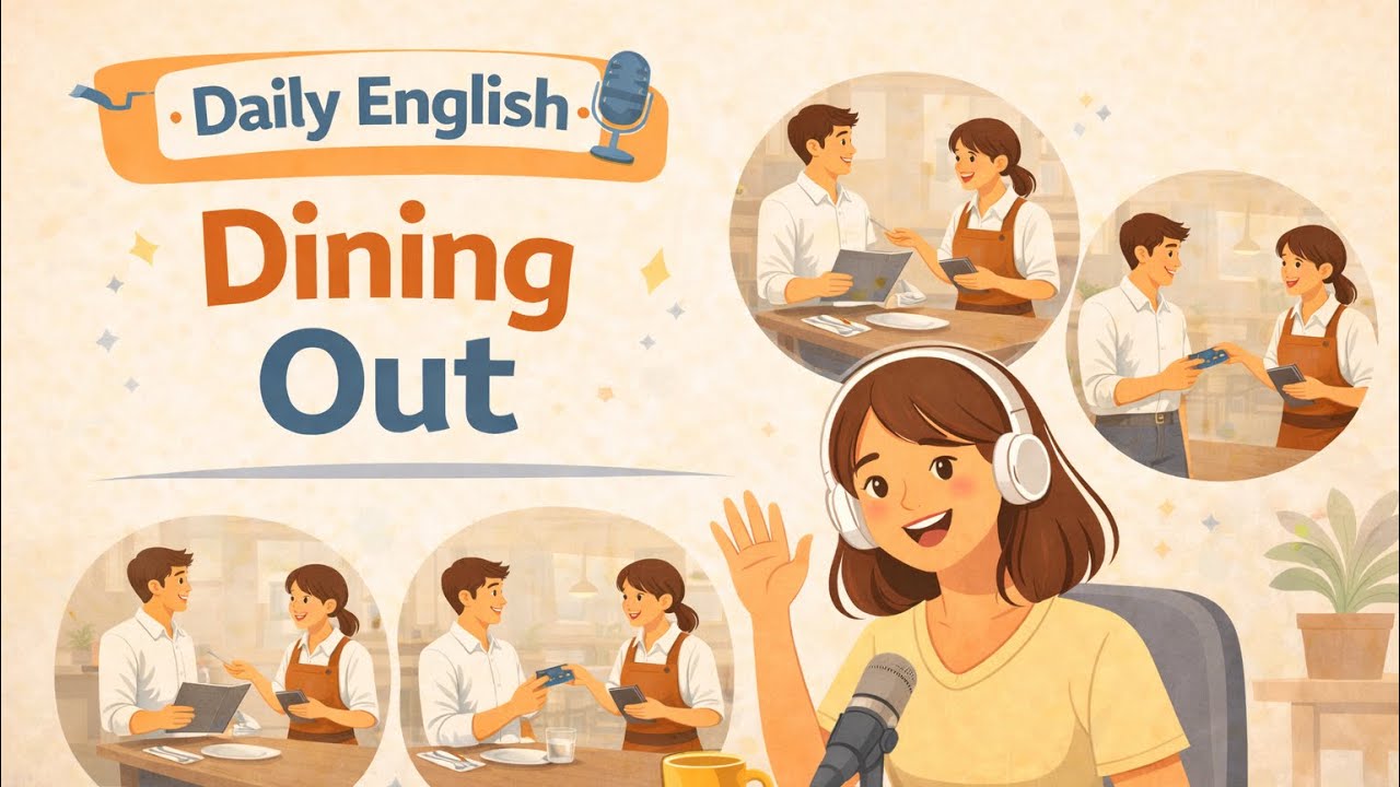 Don’t Panic at Restaurants! 3 Easy English Phrases You Need）