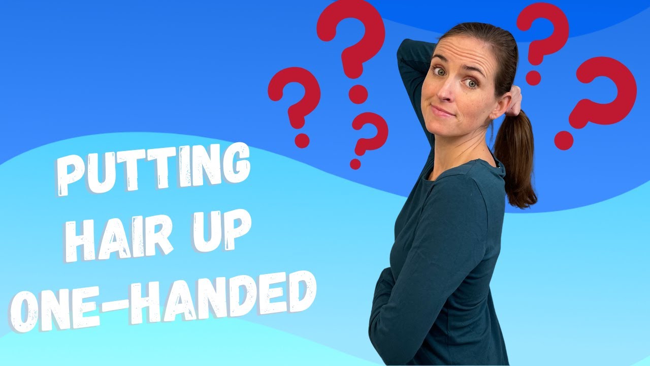 Как уложить волосы одной рукой? | Операция на плече, советы по восстановлению после травмы плеча