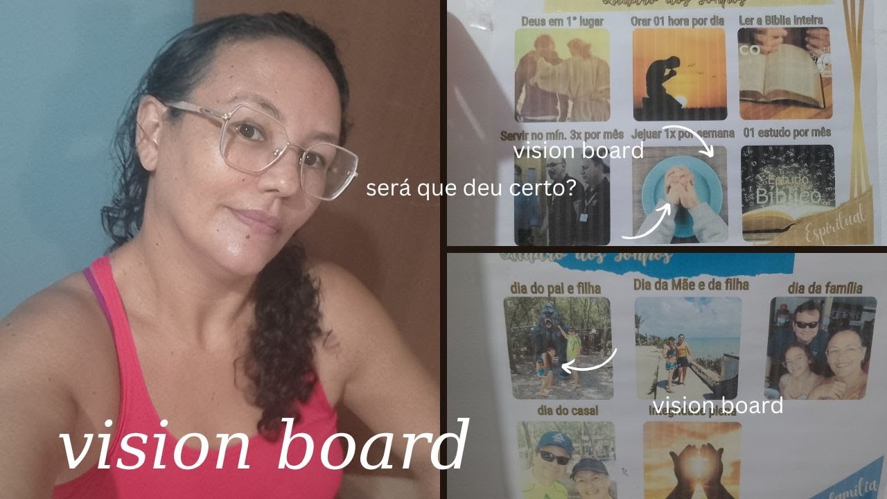 Como fiz meu VISION BOARD e você fez o seu ?#visionboard Buscai primeiro o reino   MATEUS 6:33