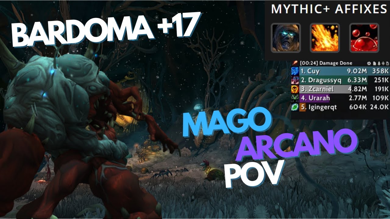 Underrot +17 | ARCANE MAGE POV | Cómo ser mago arcano muriéndo en el intento 😁🦊🔮💥