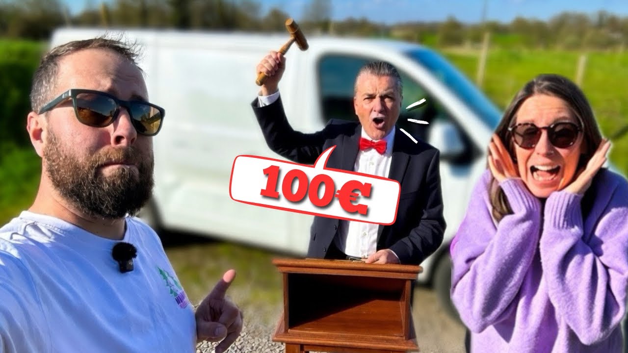 On achète un nouveau VAN aux ENCHÈRES 😱 (mauvaise idée ?)