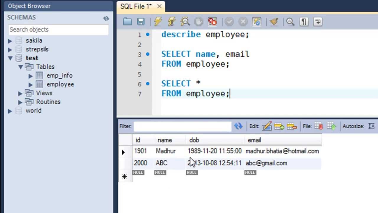 SQL Tutorial - 14: The SELECT Query