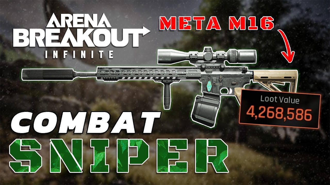 Combat Sniper M16 Build – $4M Solo Run in Forbidden Armory | Arena Breakout Infinite