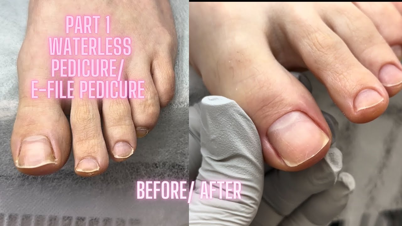 Russian Dry Pedicure | Perfect Toenail Cleaning & Cuticle Removal Tutorial PART 1