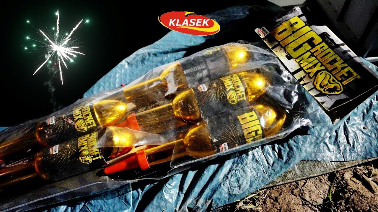 Klasek Big Rocket Mix - Dicke F3 Plastik Raketen