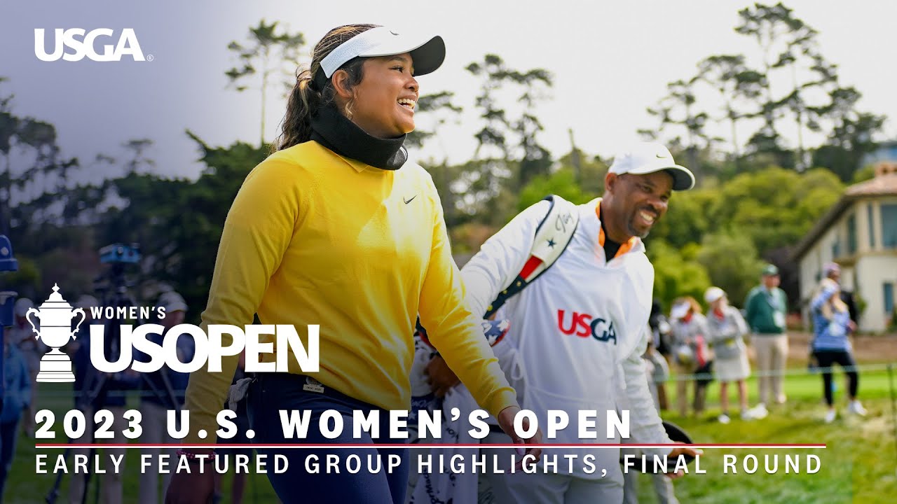 2023 U.S. Women's Open Highlights: Final Round, Featured Group | Amari Avery & Celine Boutier