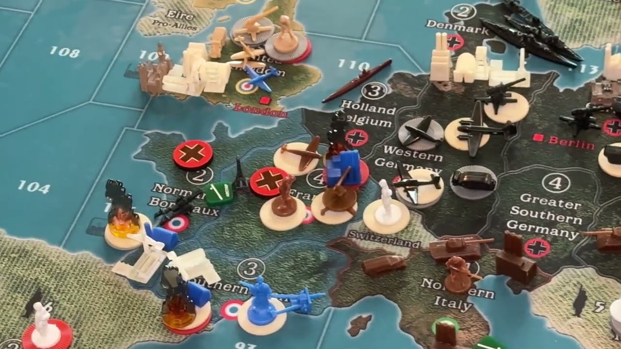 Game 25 -  Chris & Brian - Axis & Allies Global 1940 - Playthrough and Commentary