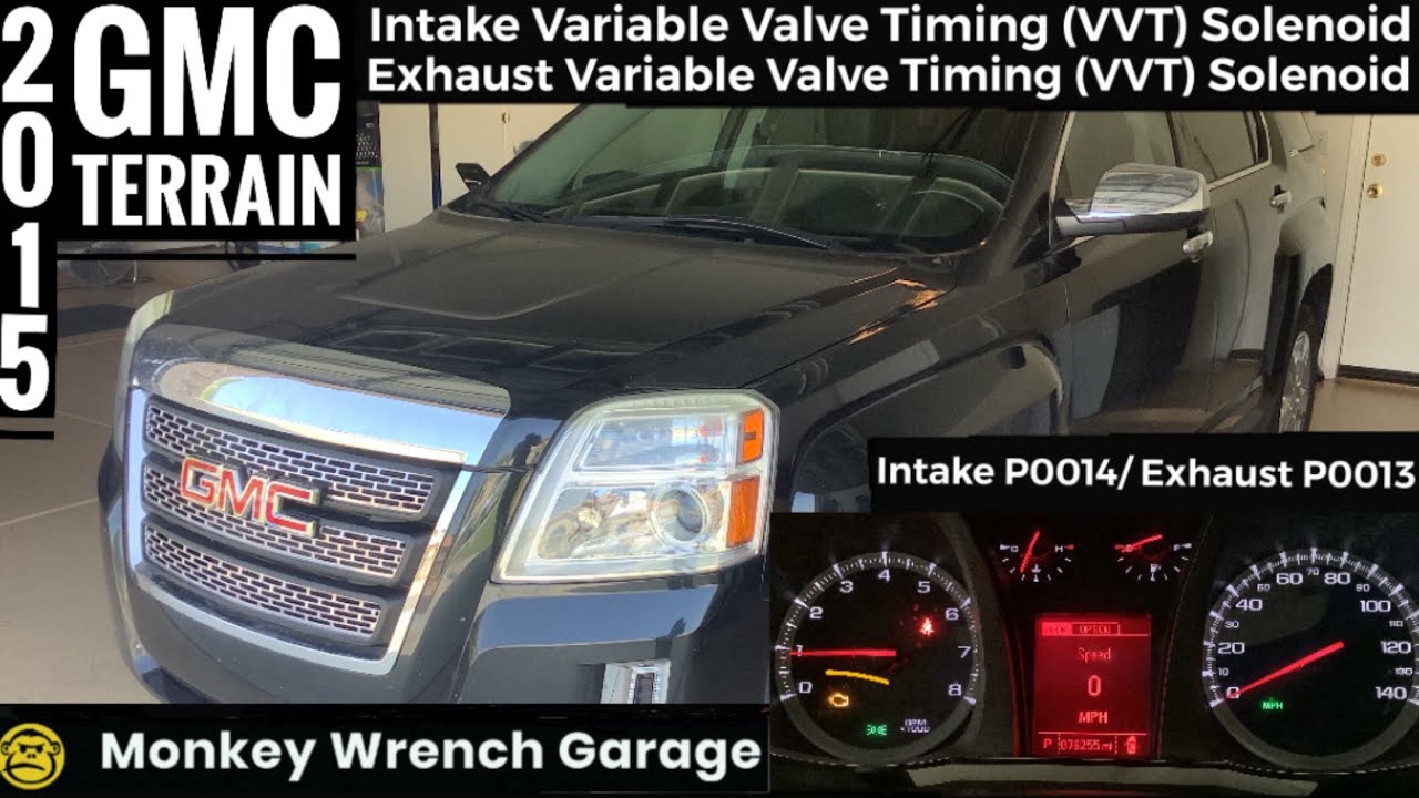 Замена соленоида VVT на GMC Terrain