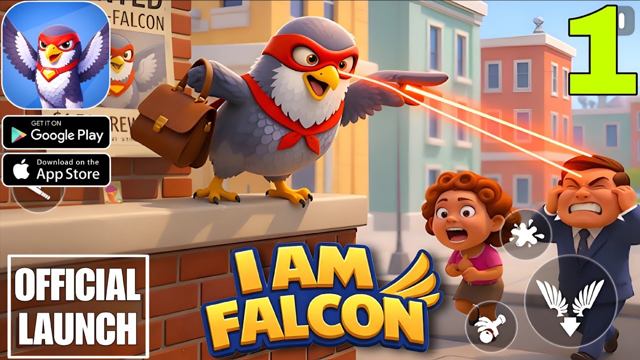 I am Falcon Official Launch Gameplay Walkthrough (Android/iOS)