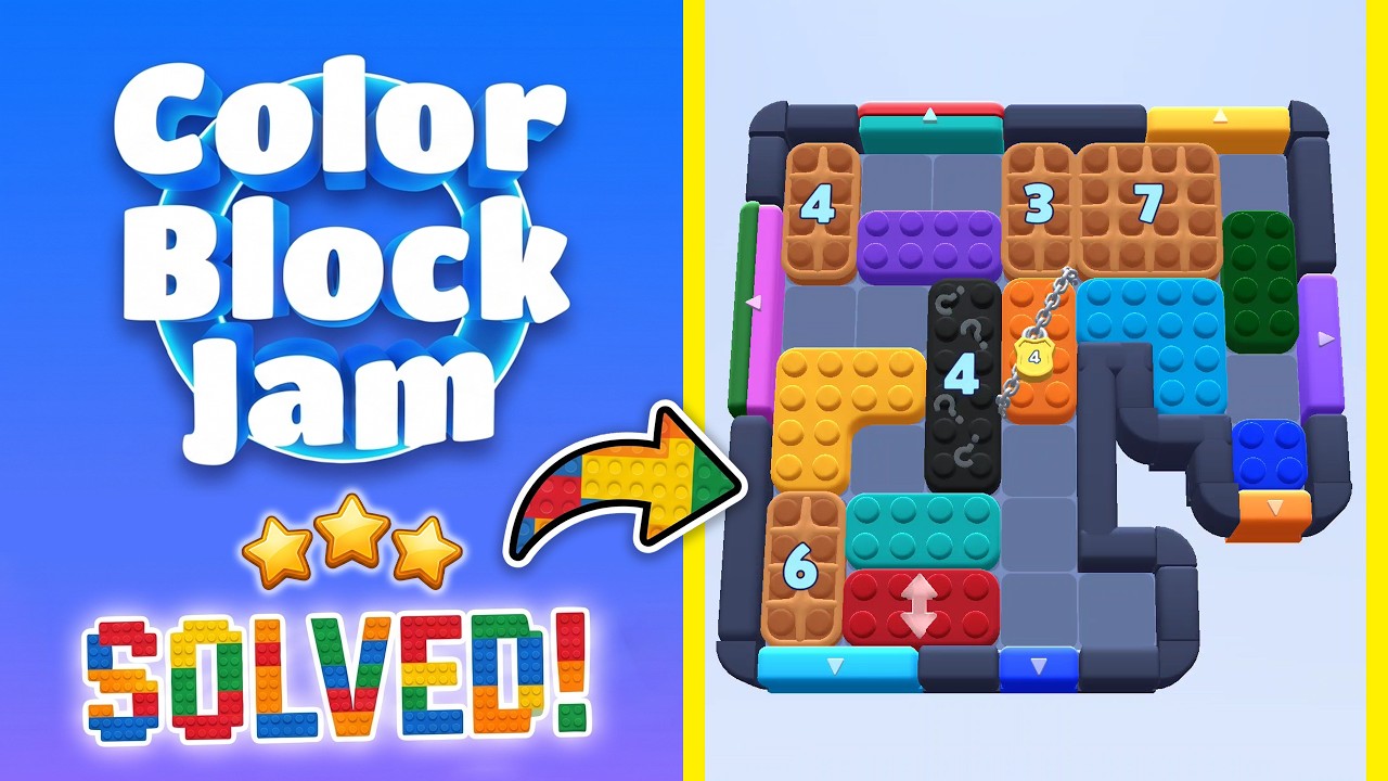 Color Block Jam Level 950 (951) | Every Puzzle Solved! 🎯