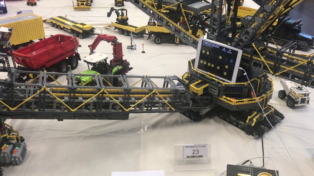 Lego Bucket Wheel Excavator 42055 MK 288 at Stein Hanse 2018