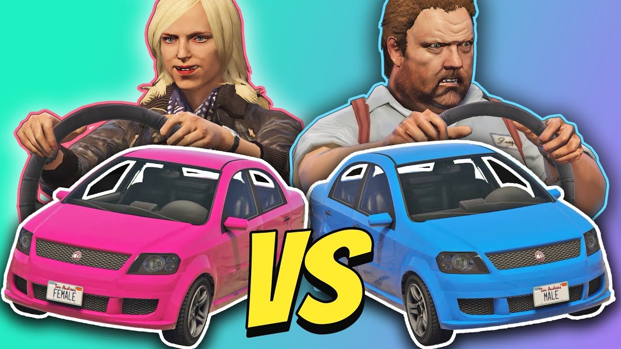 GTA 5 | Male VS Female DRIVER