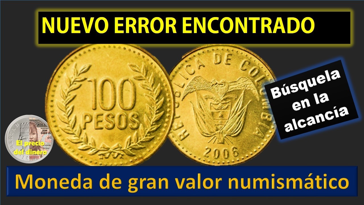 Ni en $100.000 vendo esta moneda de cien pesos, ERROR desconocido, error de plancheta, #monedas