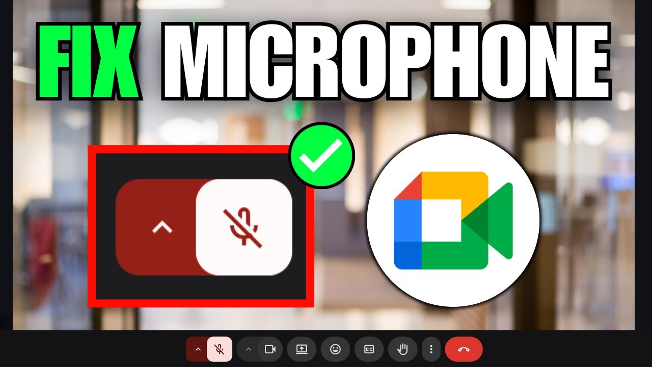 Как исправить неработающий микрофон в Google Meet