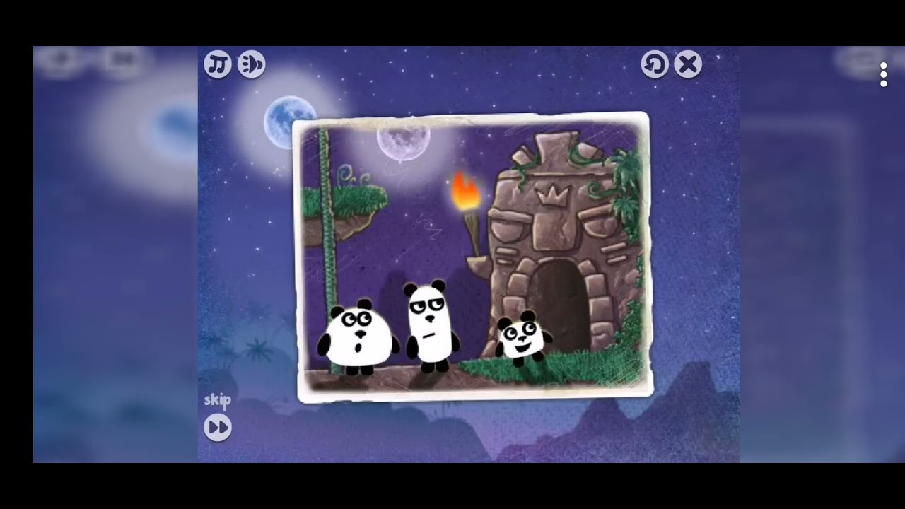 Gameplay(3 pandas 2:Night)Con Audio y En el celular.(completo).