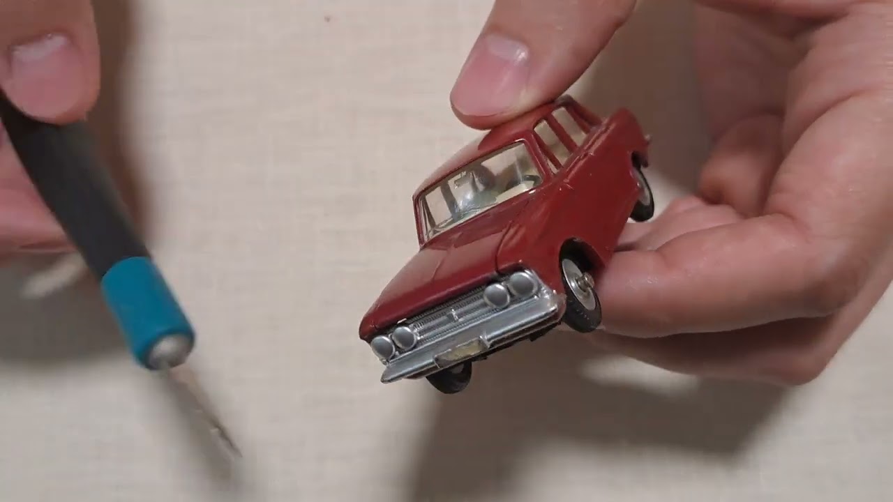 Moskvitch dinky toys 1968 г МЕГА распаковка настоящий рар