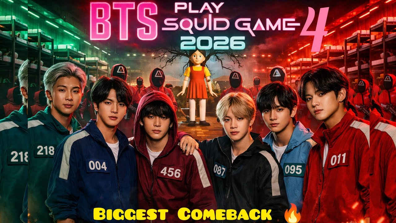 BTS in Squid Game Season 4 (2026) | Biggest Comeback🔥?