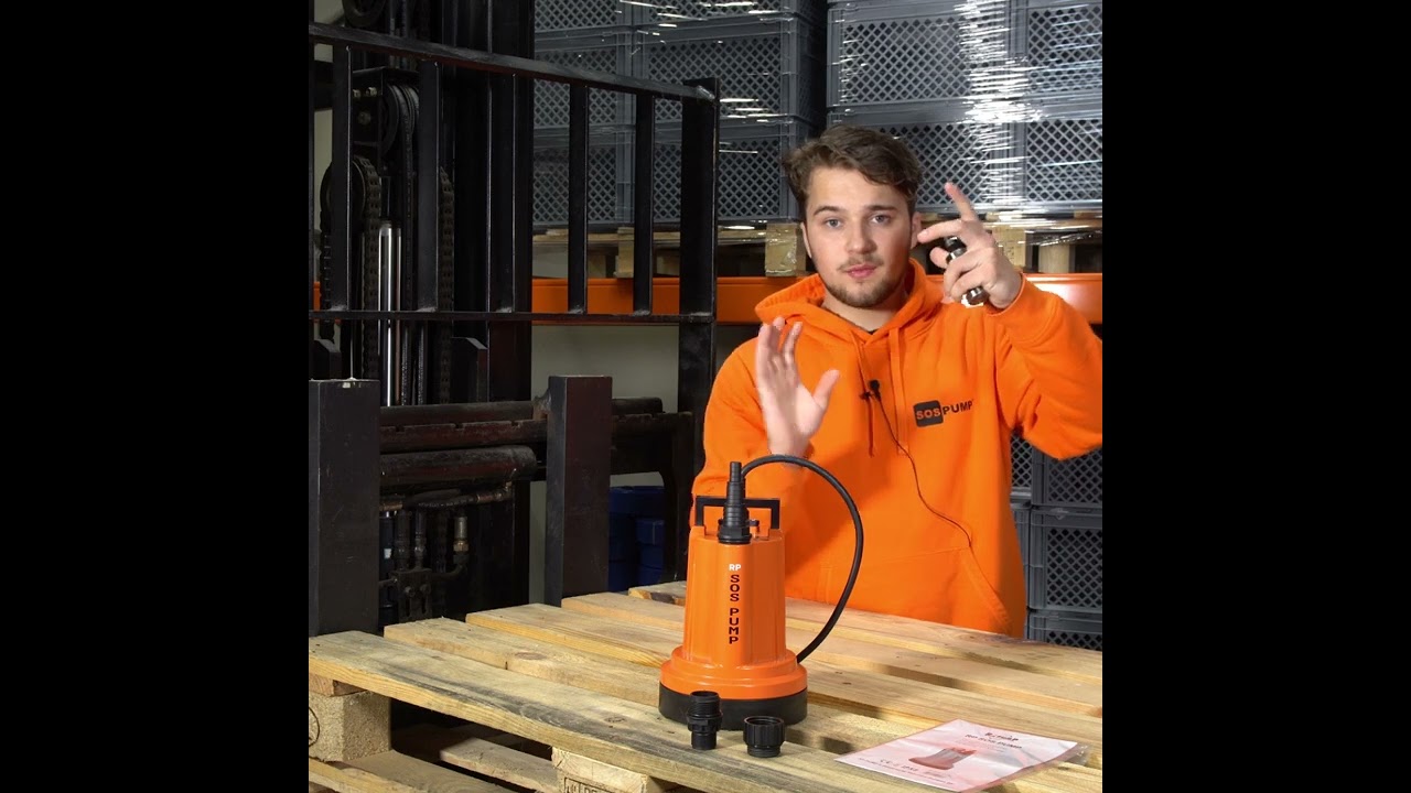 Sos Pump Vlakzuigende Dompelpomp