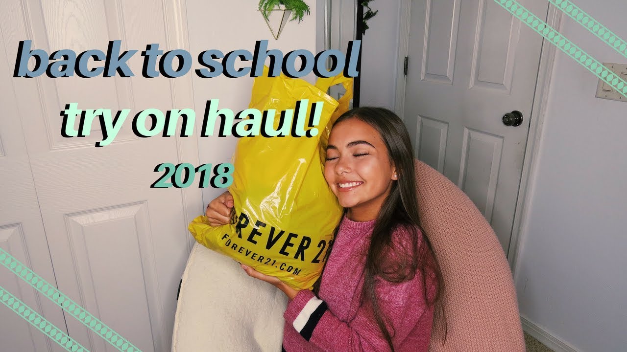 Back To School Try-On Clothing Haul!