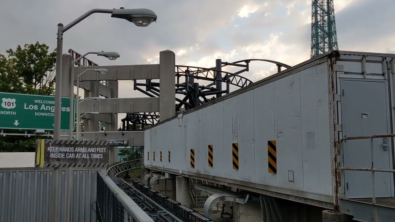 Backlot Stunt Coaster rolls back again!