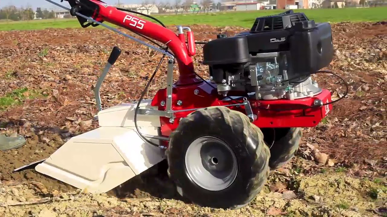 P55 Eurosystems πολυμηχάνημα Ιταλίας με φρέζα & αυλακωτή εν ώρα εργασίας-ΚΥΔΩΝΑΚΗΣ